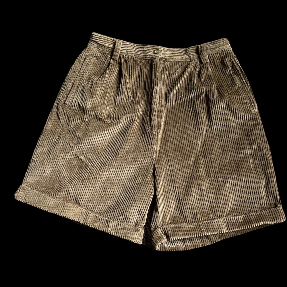 Paul Harris Denim 
Corduroy High Waist Shorts.